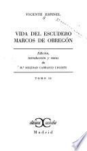 Libro Vida del escudero Marcos de Obregón