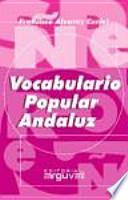 Libro Vocabulario popular andaluz