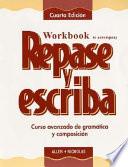 Libro Workbook to accompany Repase y escriba